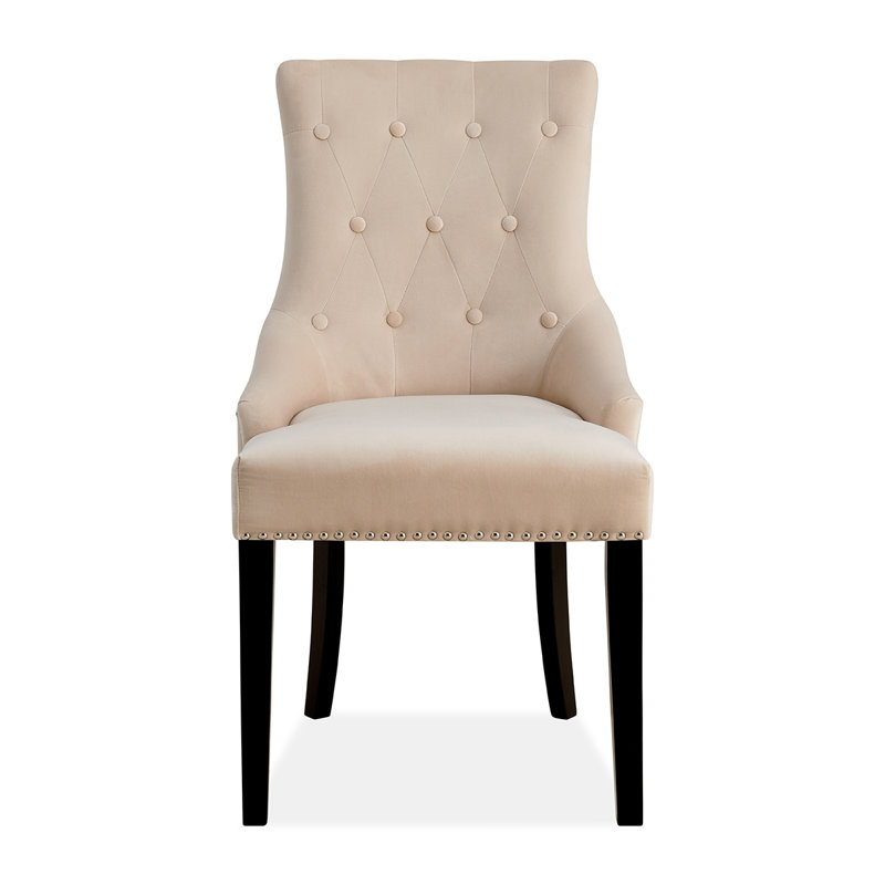 Mcintosh Tufted Velvet Upholstered Side Chair