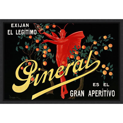 Exijan El Legitimo Pineral, 1912 by Leonetto Cappiello Framed Canvas Wall Art Print