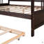 Lit de jour simple Lit en bois avec lit gigogne simple-526641908