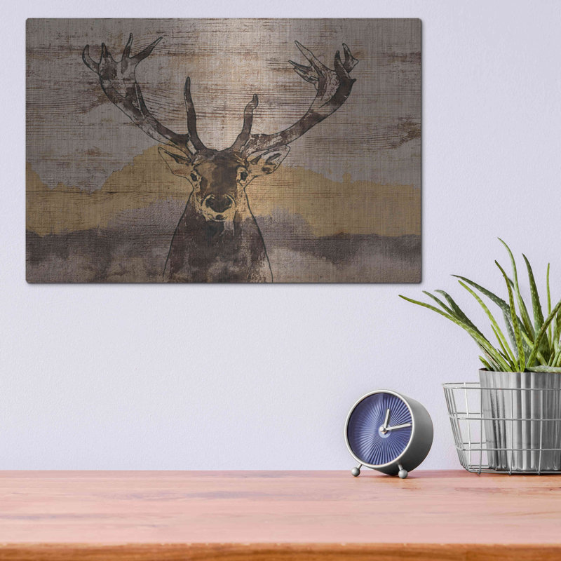 «Cerf de Virginie» par Irena Orlov, H 12 po x l 16 po