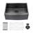 Diarmad 27'' L Single Bowl Stainless Steel Kitchen Sink