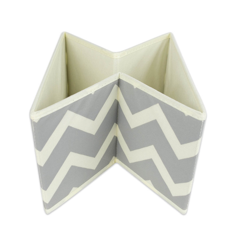 Cube en tissu Amarillis, Gris
