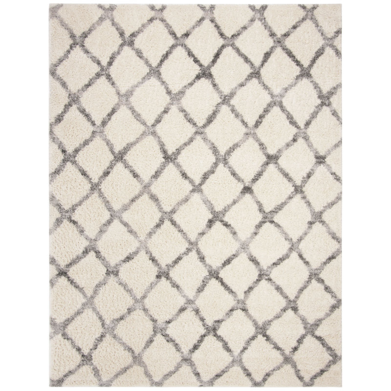 Nowakowski Shag 200 Performance Geometric Rug, Rectangle 8' x 10'