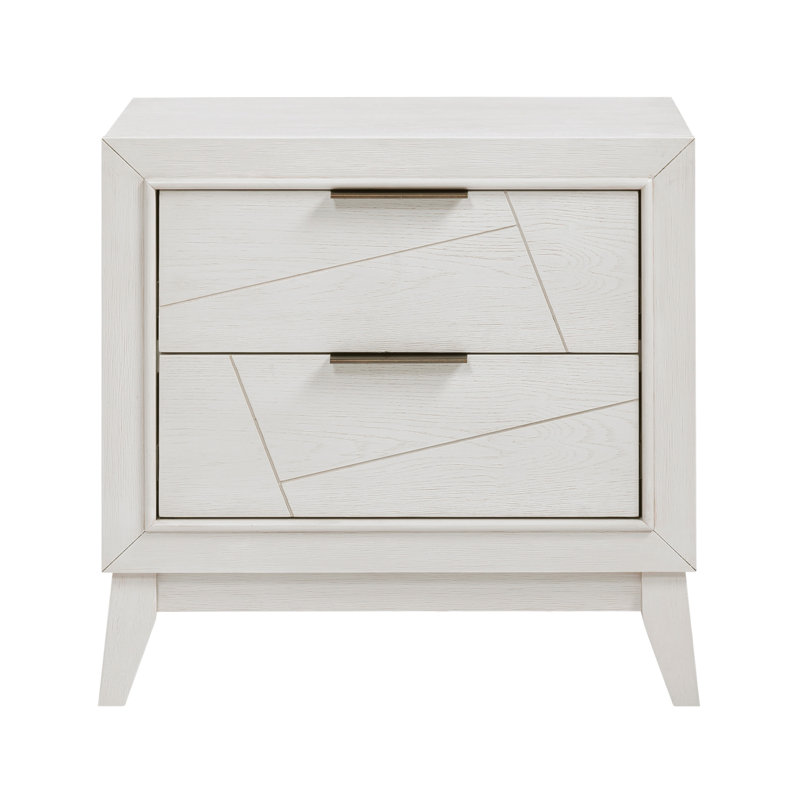 Table de chevet avec tiroirs, meubles de chambre à coucher modernes, 1 pièce