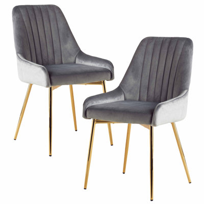Maulsby Tufted Velvet Dining Chair