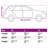 Vidaxl Car Cover For SUV With Buckle Straps Full Silver XL PEVA-113052442