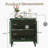 Accent Cabinet, 2-Door Display Storage Cabinet, Sideboard With Adjustable Shelf And Solid Wood Legs-1393433921