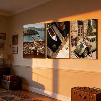 3 Piece Wrapped Canvas Print