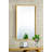 Valencia Gold Framed Rectangular Wall Mirror