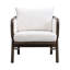 Ensemble de 2 fauteuils d'appoint rembourrés
