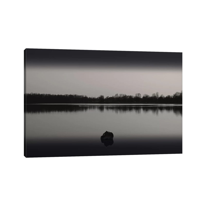 Silence By The Lake II by Lena Weisbek - Wrapped Canvas Print, 66.04 cm H x 45.72 cm W x 1.91 cm D
