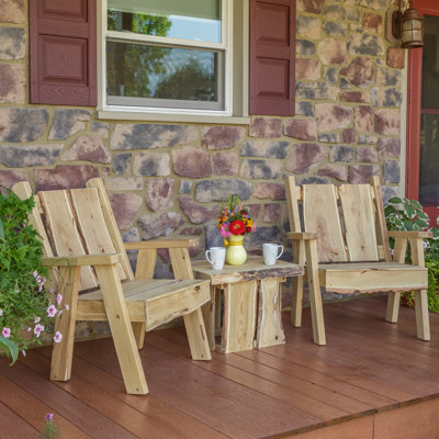 Thelma Timberland 3 Piece Seating Group by Loon Peak