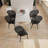 2-Pack Modern Lounge Chairs – Indoor/Outdoor All-Weather PP Plastic, Lightweight  For Patio, Beach, Living Room (Warm Gray)-1314860726