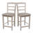 Klynn Solid Wood Counter Stool-591338460