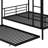 Metal Bunk Bed with Trundle-102095729-112510109