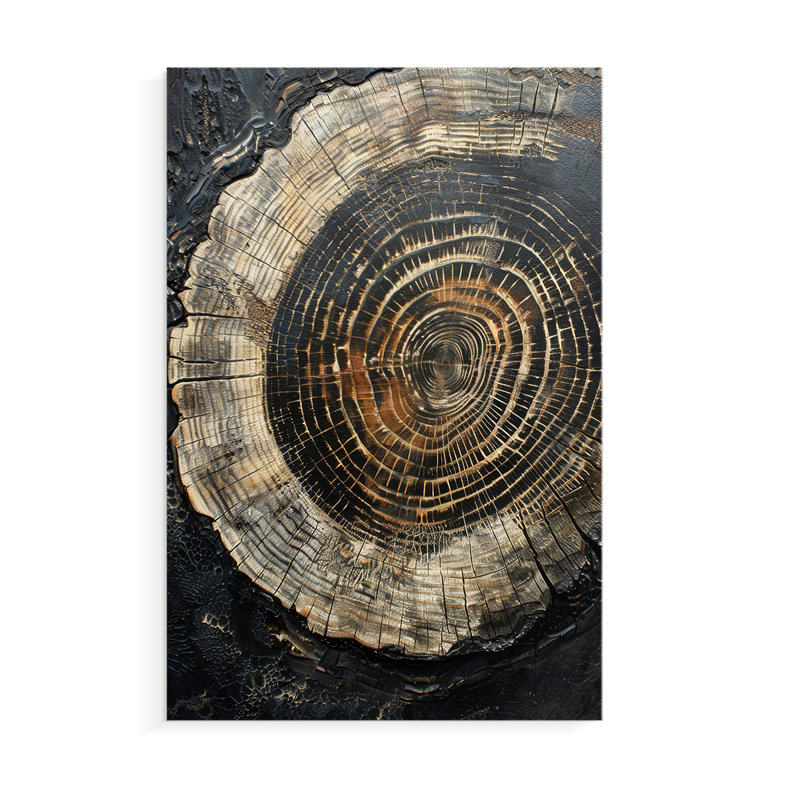 ABSTRACT Series CLX - Impression sur toile seulement - NON-CADRE, H 18 po x l 12 po