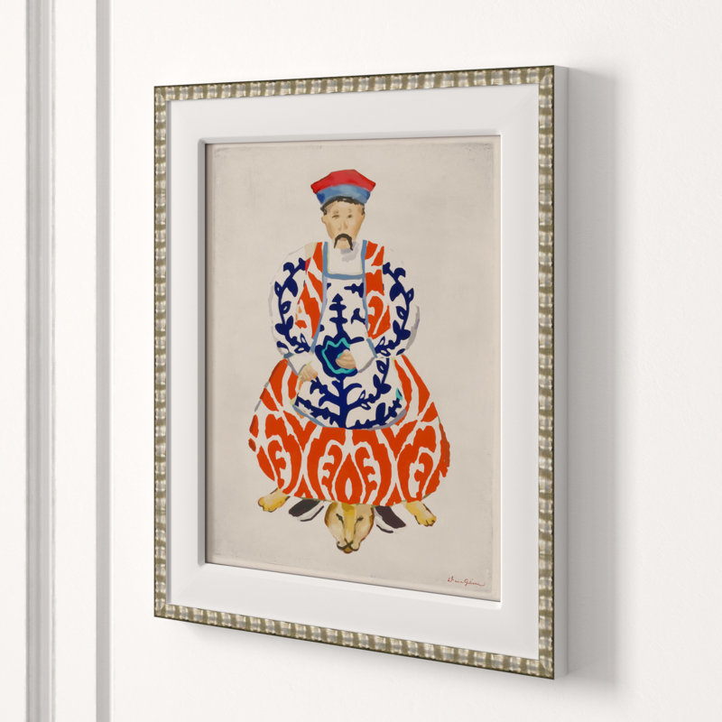Silk Scroll, Man Giclee Print by Dana Gibson