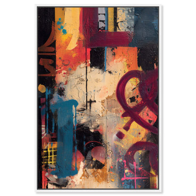 Tableau encadré « Moody Urbans II » par Art Remedy, cadre blanc, 20 x 30