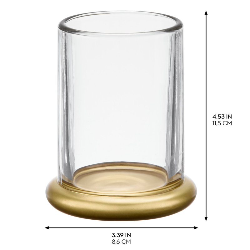 TIA Tumble, Transparent / laiton doux