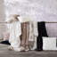 Ruched Rabbit Reversible Solid Faux Fur Classic Modern Rustic Throw Blanket-987808861-987808859