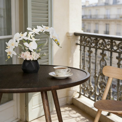 Orchidée artificielle dans un vase Real Touch