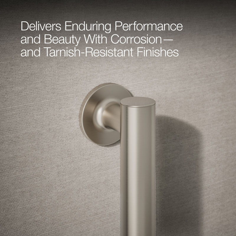 Purist Grab Bar, Vibrant Brushed Nickel, 24"W