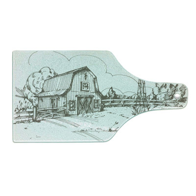 East Urban Home Glass Christam Cutting Board