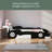 Twin Size Race Car-Shaped Platform Bed With Wheels-1486063490