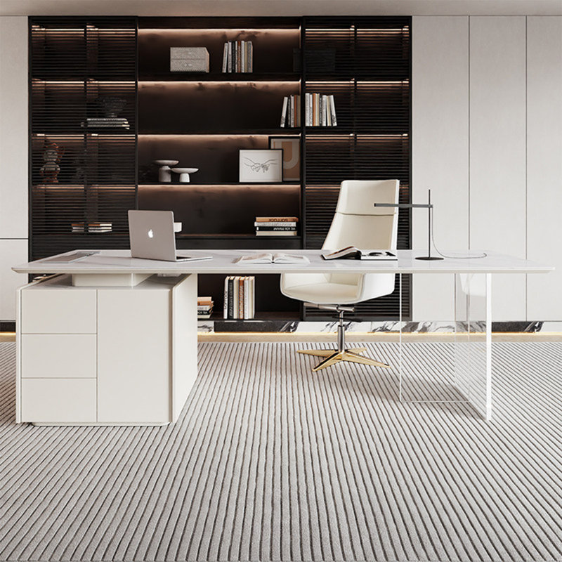 Bureau simple et luxueux 78,74 po, 29.53" H x 78.74" W x 27.56" D
