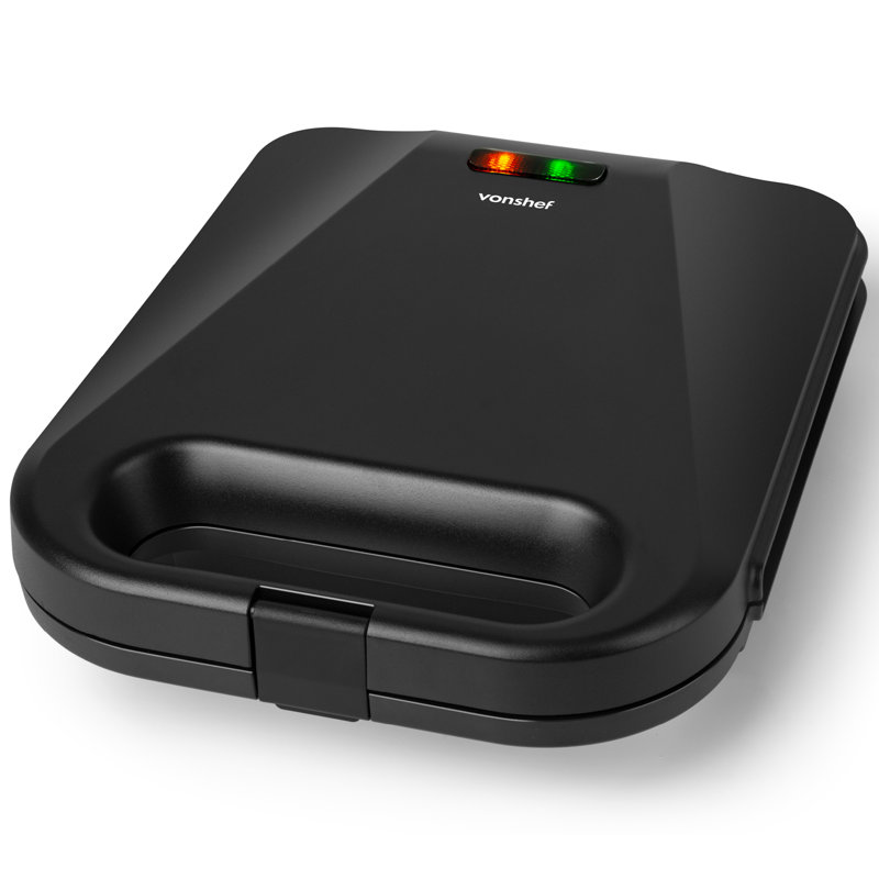 VonShef 25.4cm Belgian Waffle Maker
