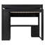 Loft Bed with Lighted Desk, Storage Drawers, Bookcase and Charging Station-129599071-129599072