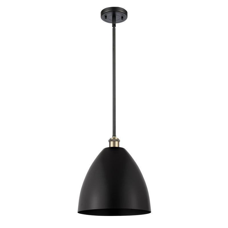 Luminaire suspendu conique à 1 lumière