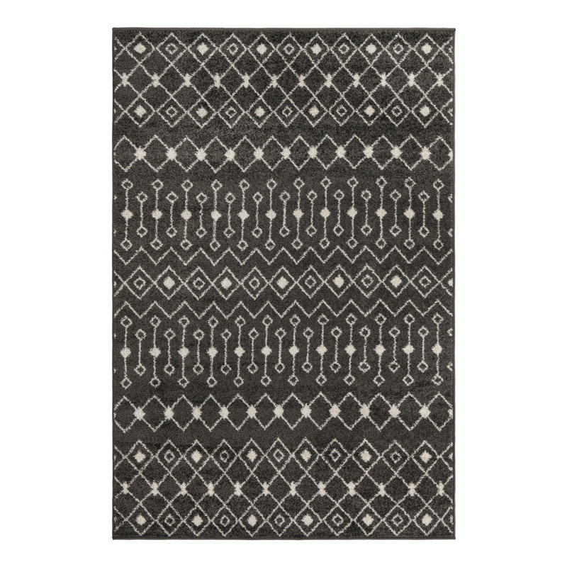 Somerville Geometric Indoor Rug, Rectangle 5'3" x 8'