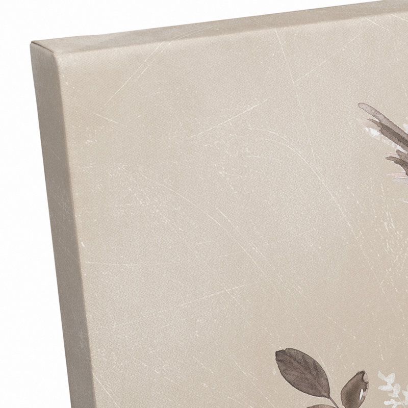 Impression sur toile Boho Flowers, H 16 po x l 24 po