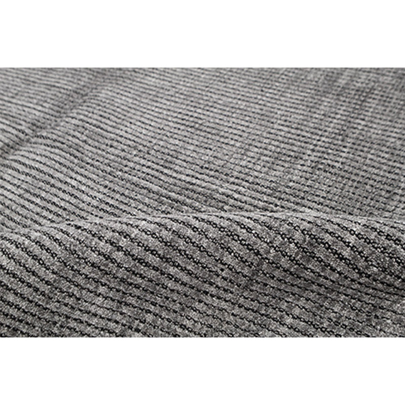 Striped Area Rug in Brown