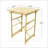 Table de bar en bois massif Modena