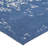 Blue Rectangle Polypropylene 7'x5'3" Rug