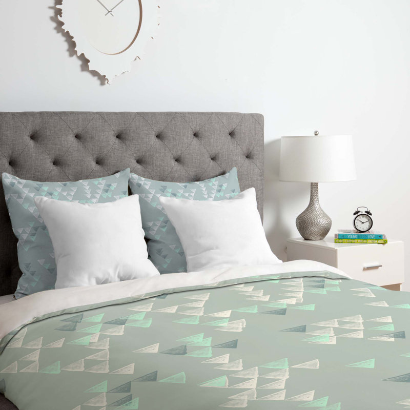 Housse de couette simple à motif géométrique Mareike Boehmer, Housse de couette très grand et 2 très grandes t