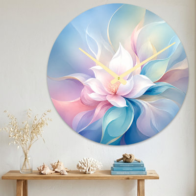 Plants & Flowers Floral Artistic Design With Soft Pastel Colours And Elegant Petals Ultra Clear