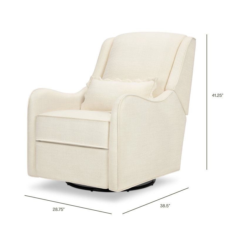 Devon Recliner and Swivel Glider, Performance Ivory