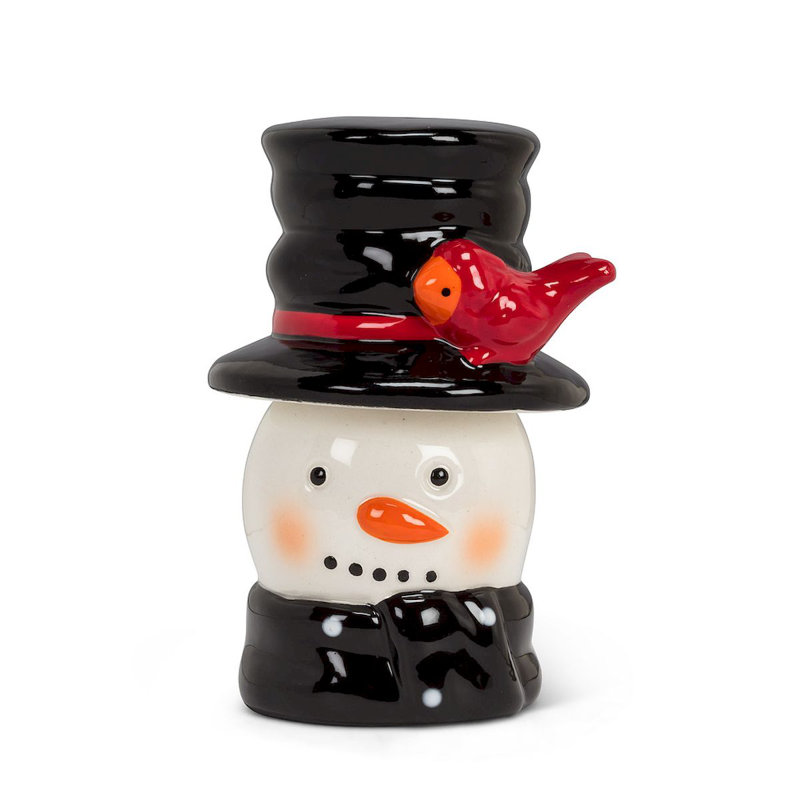 MDR Trading Inc. Snowman and Hat Salt and Pepper Shaker Set