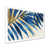 Cadre simple blanc, bois massif