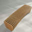 Banc créatif simple en bois massif
