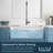 24 Inch White Fireclay Farmhouse Sink-24X 16 White Farm Sink For Small Kitchen And Laundry