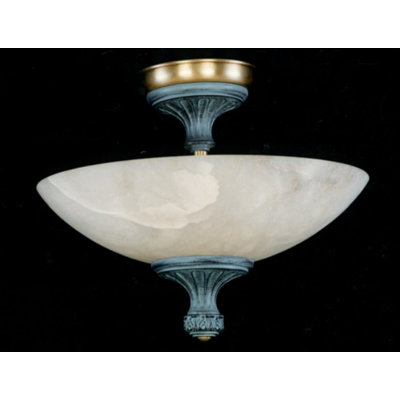Annelise Glass Semi Flush Mount