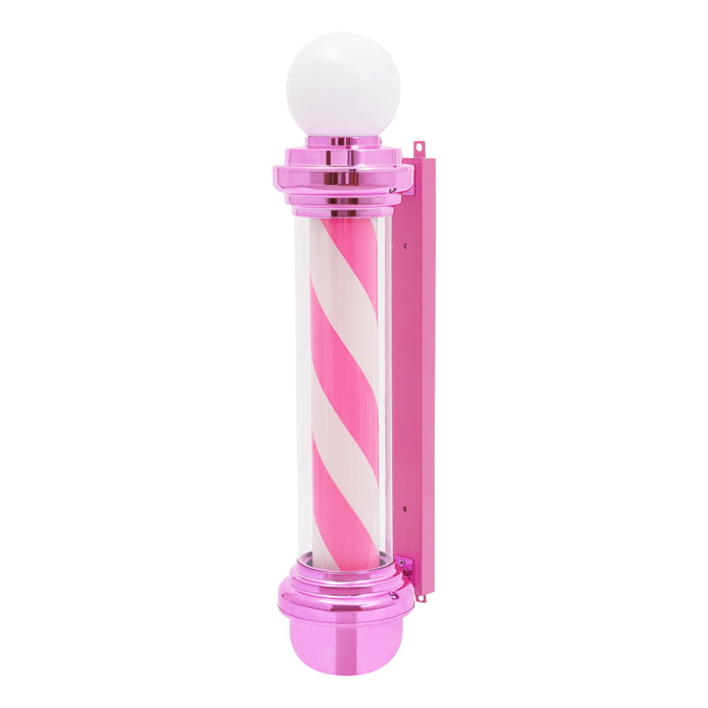 Lumière rotative pour salon de coiffure