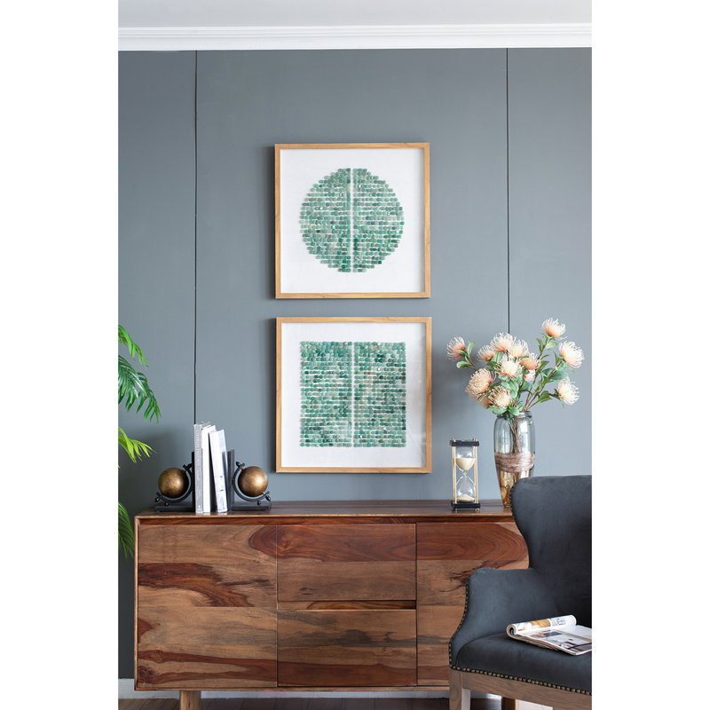 Art mural en forme de pierre, 2 boîtes - Transformez votre espace en plastique multicolore, 40% P 23,6 pouces