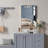 24X36 Inch Metal Framed Rectangular Bathrrom Mirror-406633560