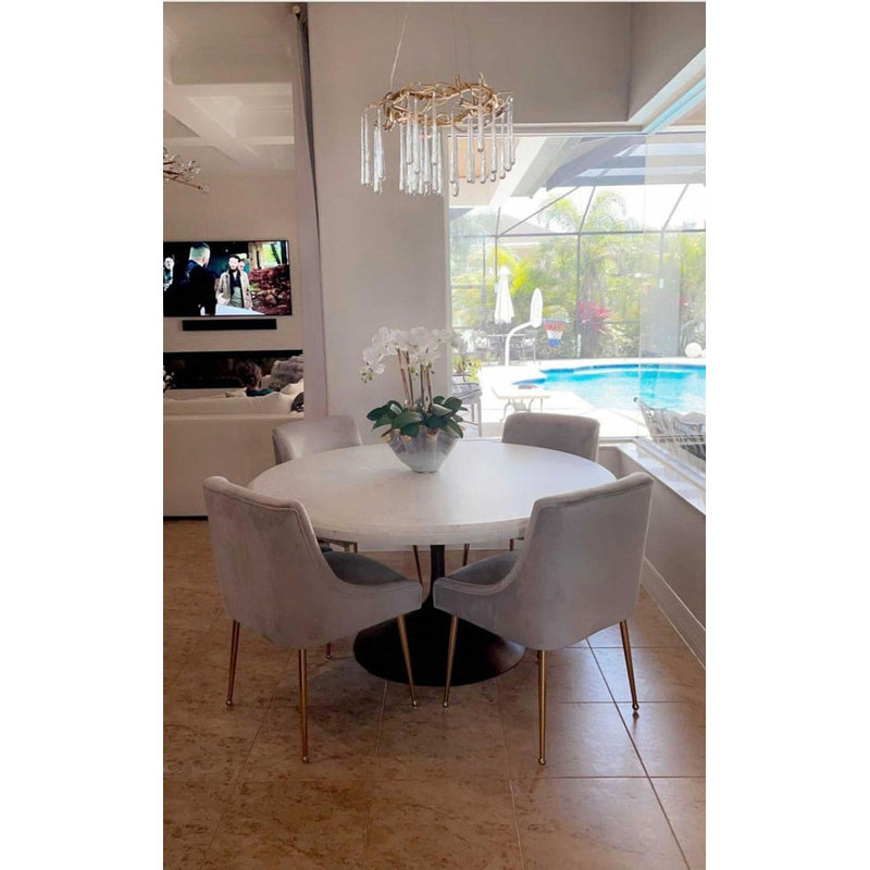 Lustre rond / ovale Luxemburg, 8, H 26 po x l 24 po x P 24 po