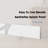 36 Inch White Quartz Stone Vanity Top Backsplash
